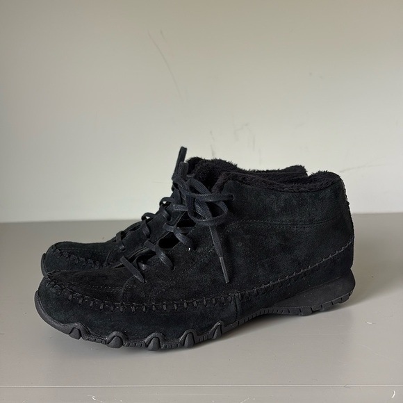 Skechers Women's Relaxed Fit: Bikers - Totem Pole Boots Size 8 - Picture 1 of 9